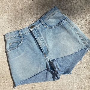 American Apparel jean shorts